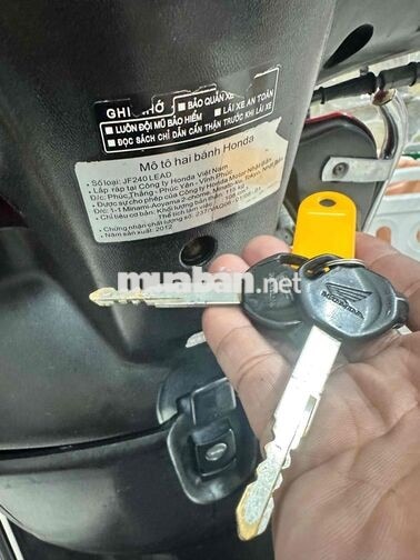 Honda Lead 110 2012 Đỏ