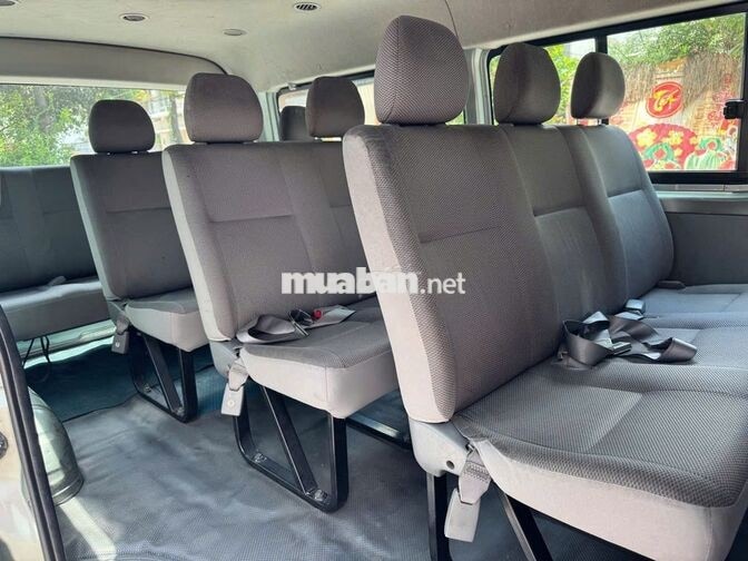 Toyota Hiace 2009 Dầu Xám 16 chỗ