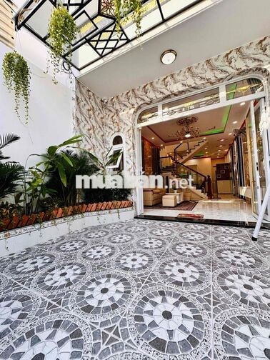 Nhà Ngay Ngã 3 Tân Kim, Cần Giuộc, HXH, SHR, DT 4,3x19m, 1 Trệt 1 Lầu,