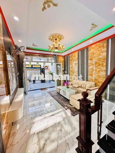Nhà Ngay Ngã 3 Tân Kim, Cần Giuộc, HXH, SHR, DT 4,3x19m, 1 Trệt 1 Lầu,
