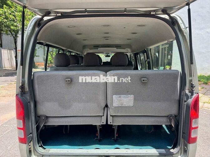 Toyota Hiace 2009 Dầu Xám 16 chỗ