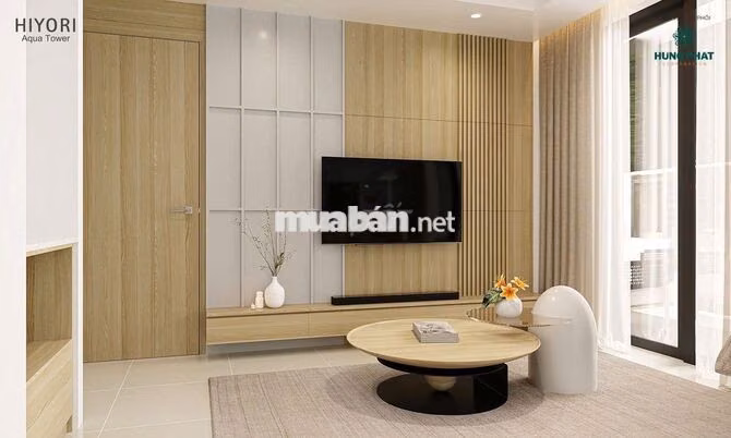 CĂN 2PN VIEW TRỰC DIỆN BIỂN HIYORI AQUA - BÀN GIAO FULL NỘI THẤT