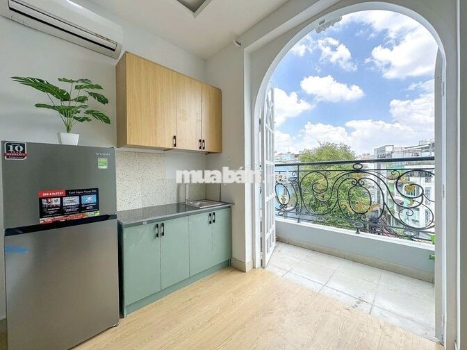 STUDIO BAN CÔNG LÊ VĂN SỸ Q3 NỘI THẤT CAO CẤP NHƯ HÌNH + VIEW CHILL
