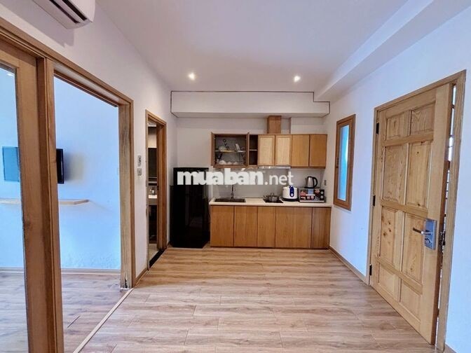 CĂN HỘ 1PN FULL NỘI THẤT - GẦN BIỂN, CÔNG VIÊN - BAN CÔNG, THANG MÁY