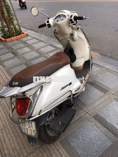 SYM Attila Nữ Hoàng FI Trắng Xăng