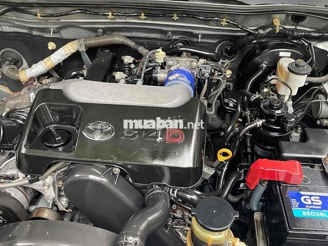 Toyota Fortuner 2009 Bạc Sàn Dầu, Máy Zin bao test