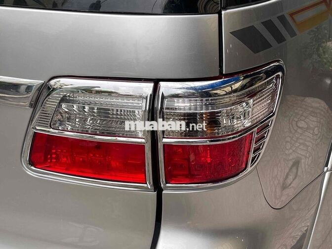 Toyota Fortuner 2009 Bạc Sàn Dầu, Máy Zin bao test