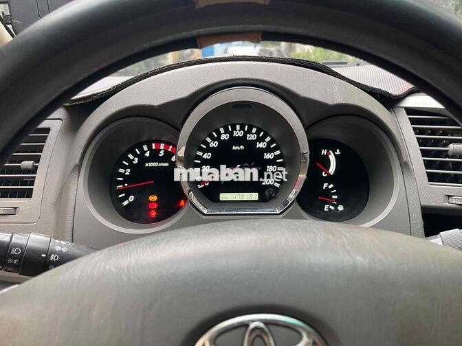 Toyota Fortuner 2009 Bạc Sàn Dầu, Máy Zin bao test