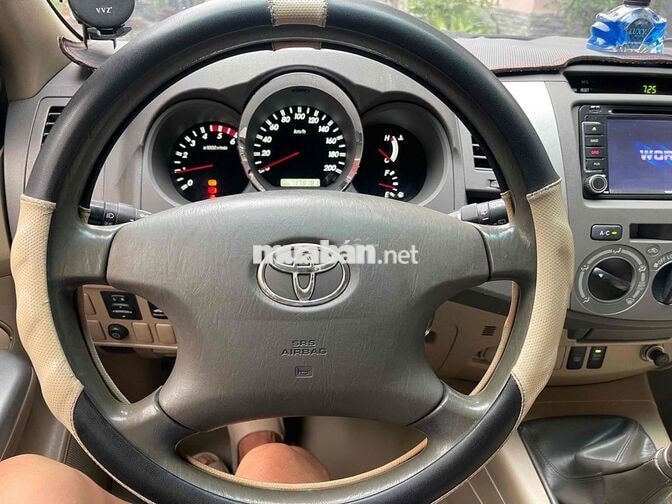 Toyota Fortuner 2009 Bạc Sàn Dầu, Máy Zin bao test