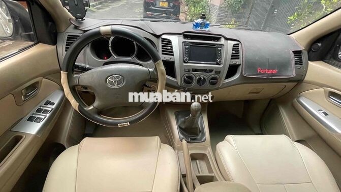 Toyota Fortuner 2009 Bạc Sàn Dầu, Máy Zin bao test