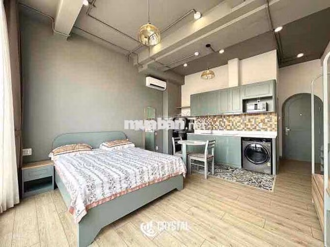 LÊN NGAY CĂN HỘ STUDIO FULL NỘI THẤT🔥🔥_NGAY ĐƯỜNG TRUNG MỸ TÂY