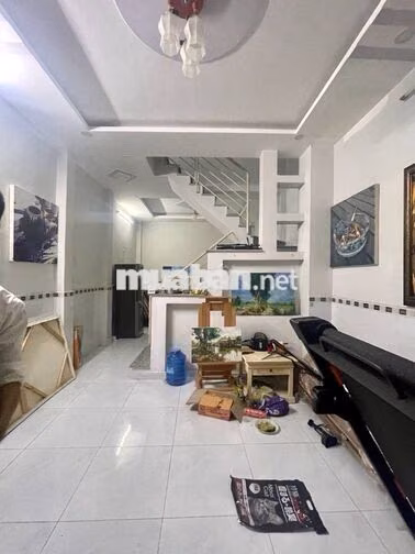 BÁN NHÀ 2 MẶT HẺM XE HƠI - 4❌16- NGAY CHỢ TÂN TRỤ- PHƯỜNG 15- TÂN BÌNH