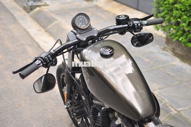 Harley Davidson Iron 883 2021 xanh rêu 4k miles