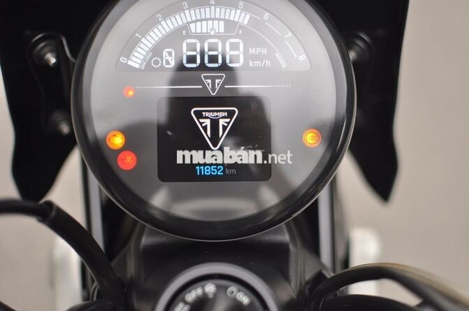 Triumph Scrambler 1200X 2024 Bạc 11000 km