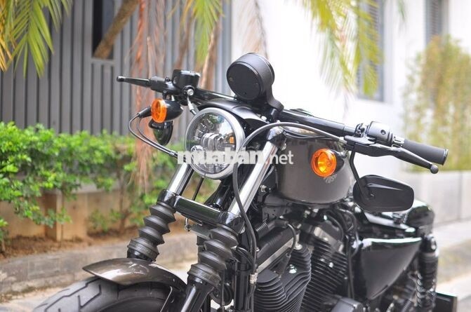 Harley Davidson Iron 883 2021 xanh rêu 4k miles