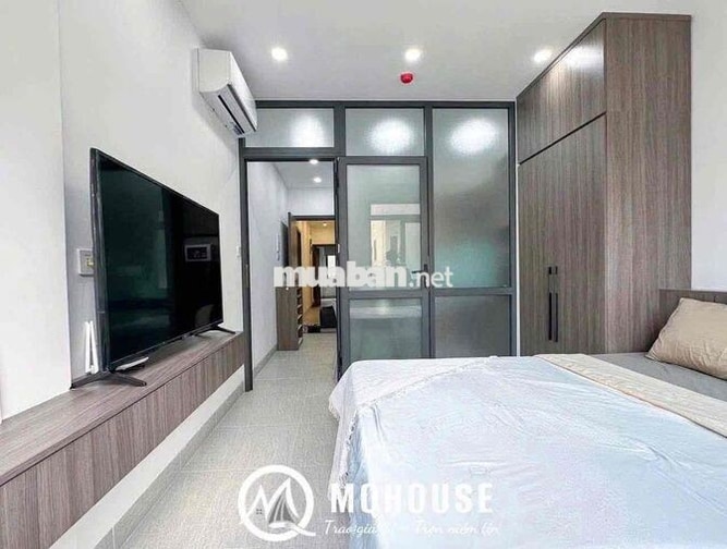 CHO THUÊ CĂN HỘ 1 PHÒNG NGỦ BAN CÔNG GẦN HỒ CON RÙA, VÒNG XOAY DÂN CHU