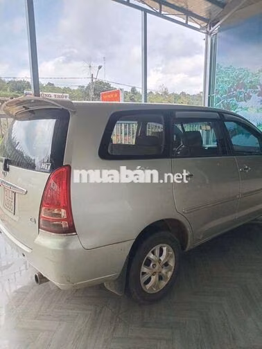 Toyota Innova G 2007 Số sàn Bạc