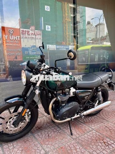 SPEED TWIN 900 2024 COMPETITION GREEN LIKE NEW
