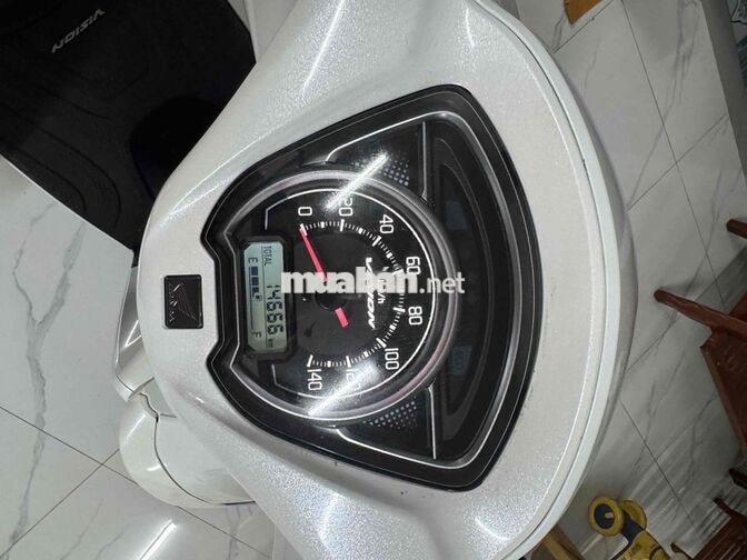 Honda Vision 2022 Trắng 14666 km