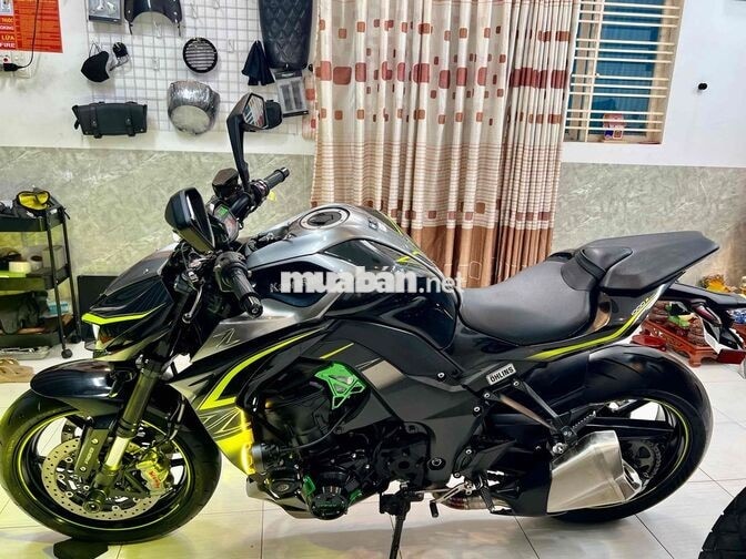 Kawasaki Z1000 R 2017 Đen, Xám, Xanh 18000 km