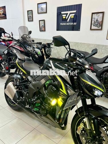 Kawasaki Z1000 R 2017 Đen, Xám, Xanh 18000 km