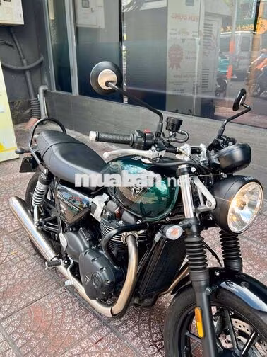 SPEED TWIN 900 2024 COMPETITION GREEN LIKE NEW