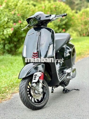 Piaggio Sprint 150 ABS 2018 Đen 14k.Fux Kiểng Crom