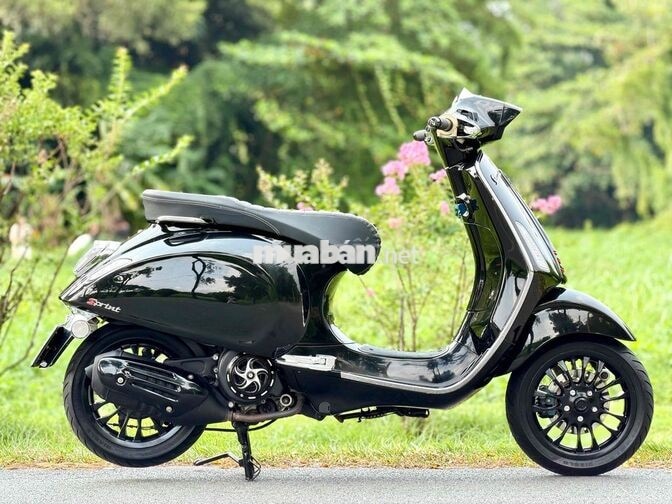 Piaggio Sprint 150 ABS 2018 Đen 14k.Fux Kiểng Crom