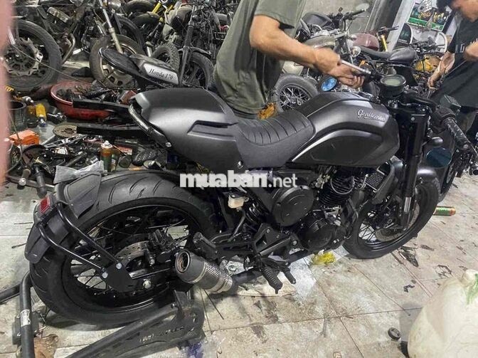 GPX Gentleman 200cc Đen Cafe racer