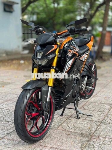Yamaha TFX 150 2018 Đen, Cam 40.000 KM Biển SG 9c