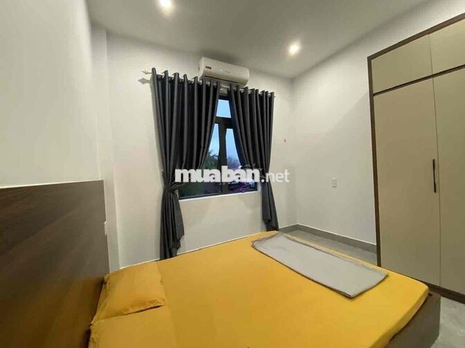 Cho thuê Căn hộ mini mới (1 phòng ngủ +) diện tích 35 m2, mặt tiền đườ