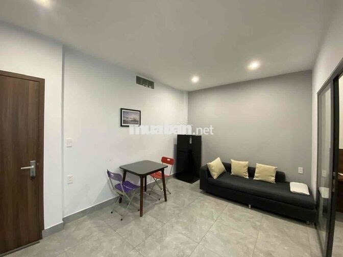 Cho thuê Căn hộ mini mới (1 phòng ngủ +) diện tích 35 m2, mặt tiền đườ