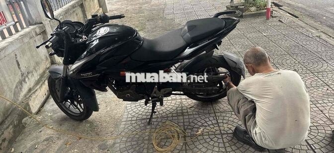 Xe côn tay Kawasaki 200cc Đen