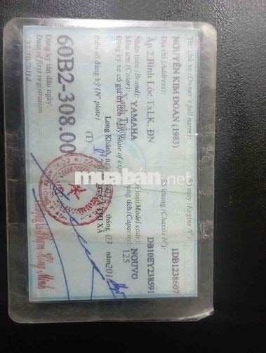 Yamaha Nouvo Trắng xanh Thể thao