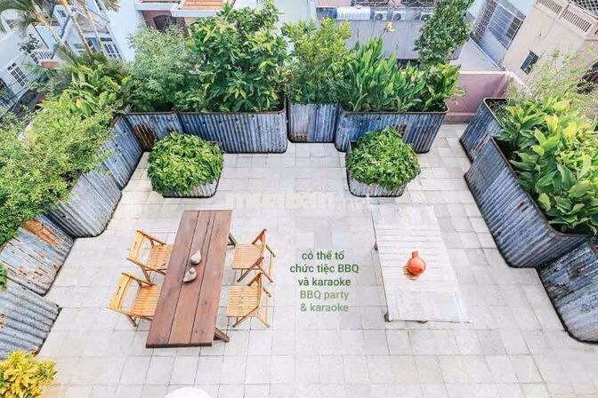 phòng trọ có cửa sổ ban công cách bãi sau 5p xe