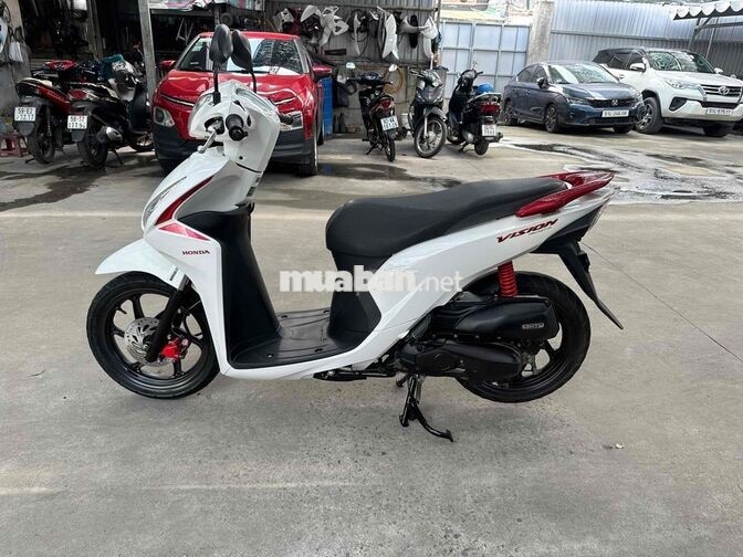 Honda Vision 110 Fi 2019 Trắng  đỏ biên bản đặc b
