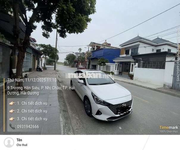 Hyundai Accent Trắng 5 vạn