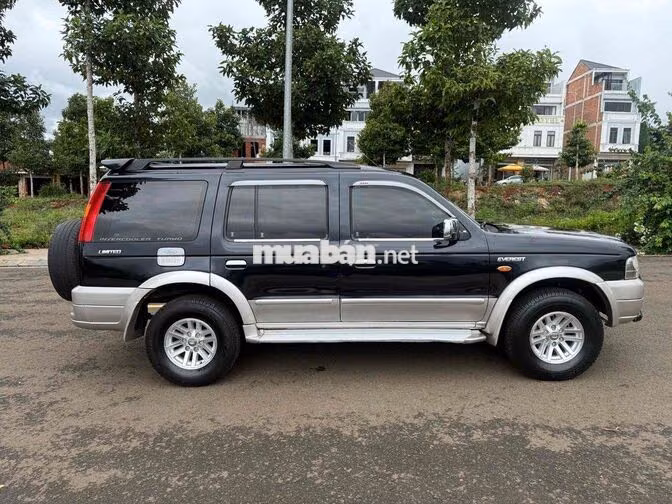 FORD EVEREST 2006 MT 4X2,MÁY DẦU,RIN CHẤT