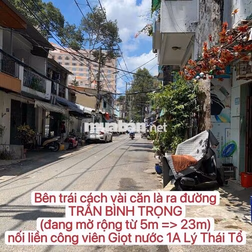 Bán nhà nhỏ khu đẹp đối diện công viên số 1 Lý Thái Tổ