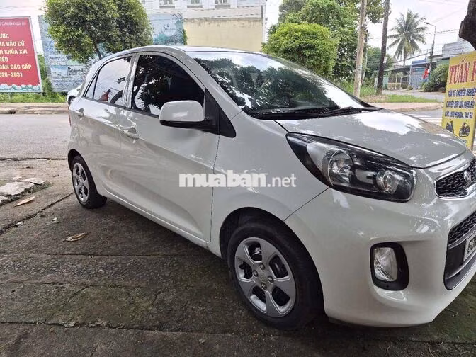 Kia Morning 2018 Số sàn 85000 km Trắng