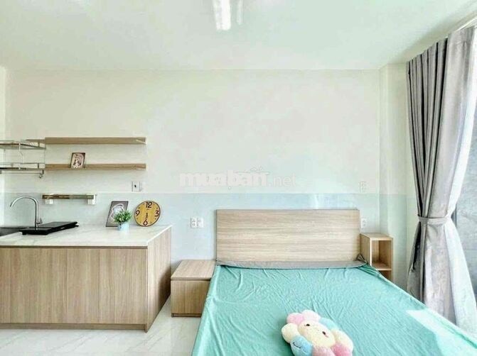CHO THUÊ STUDIO BAN CÔNG - FULL NỘI THẤT - CHỈ TÍNH ĐIỆN NƯỚC