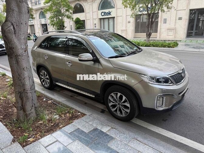 Kia Sorento 2017 Dầu 7 chỗ Vàng cát 89.897 km