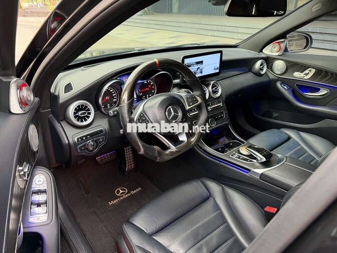 Mercedes C300 AMG 2015 C63 Đen 80000 km
