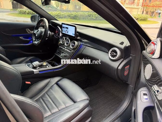 Mercedes C300 AMG 2015 C63 Đen 80000 km