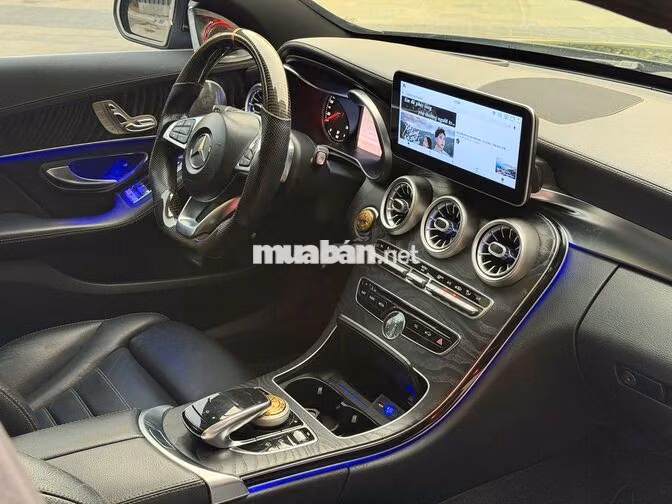 Mercedes C300 AMG 2015 C63 Đen 80000 km