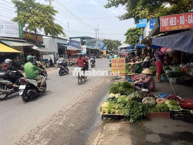 BÁN ĐẤT CỦ CHI 7m*25m -MẶT TIỀN ĐƯỜNG NHỰA FULL THỔ