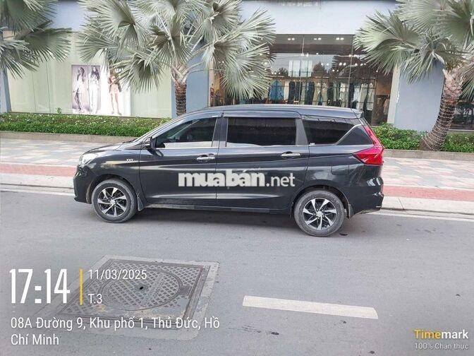 Suzuki Ertiga Hybrid 2022 Tự động Đen 80148 km