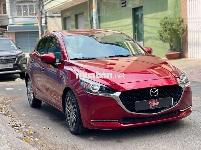 Mazda 2 2021 Premium 1.5AT Hatchback 5 chỗ,màu đỏ