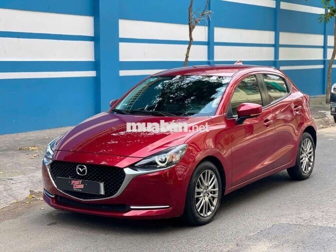 Mazda 2 2021 Premium 1.5AT Hatchback 5 chỗ,màu đỏ