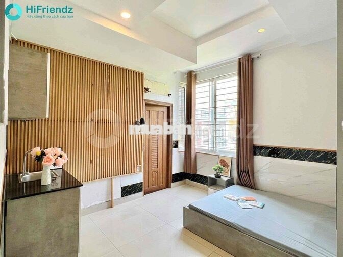 Chung cư mini full nội thất cửa sổ lớn thang máy vòng xoay Trung Sơn